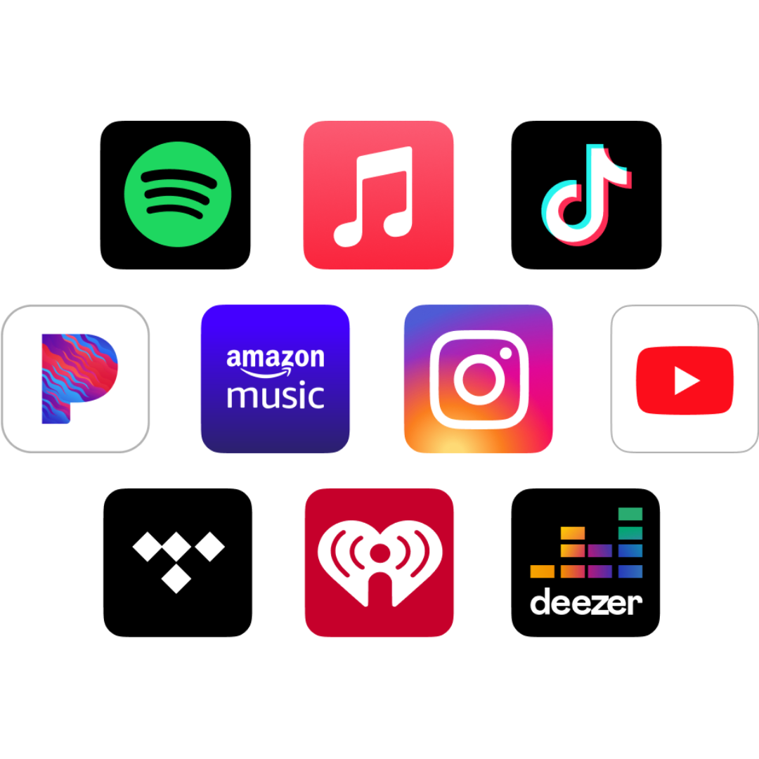 Your song on streaming platforms