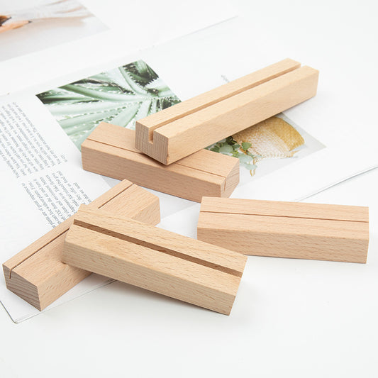 Support en bois