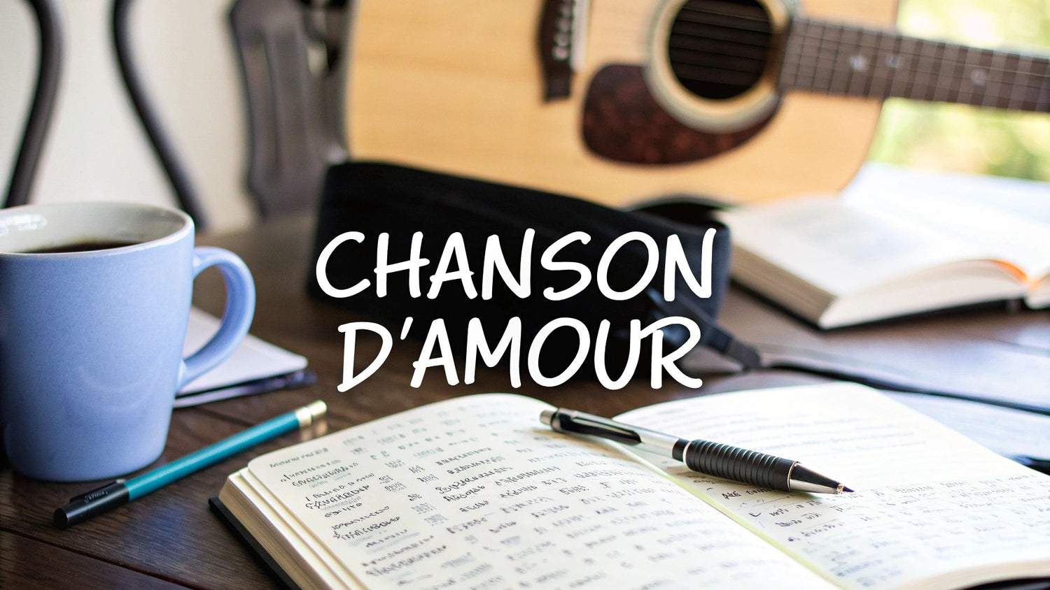 Comment écrire une chanson d'amour qui touche en plein cœur