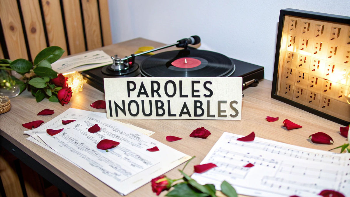 St Valentin : 8 Paroles de Chansons Inoubliables pour Toucher son Cœur