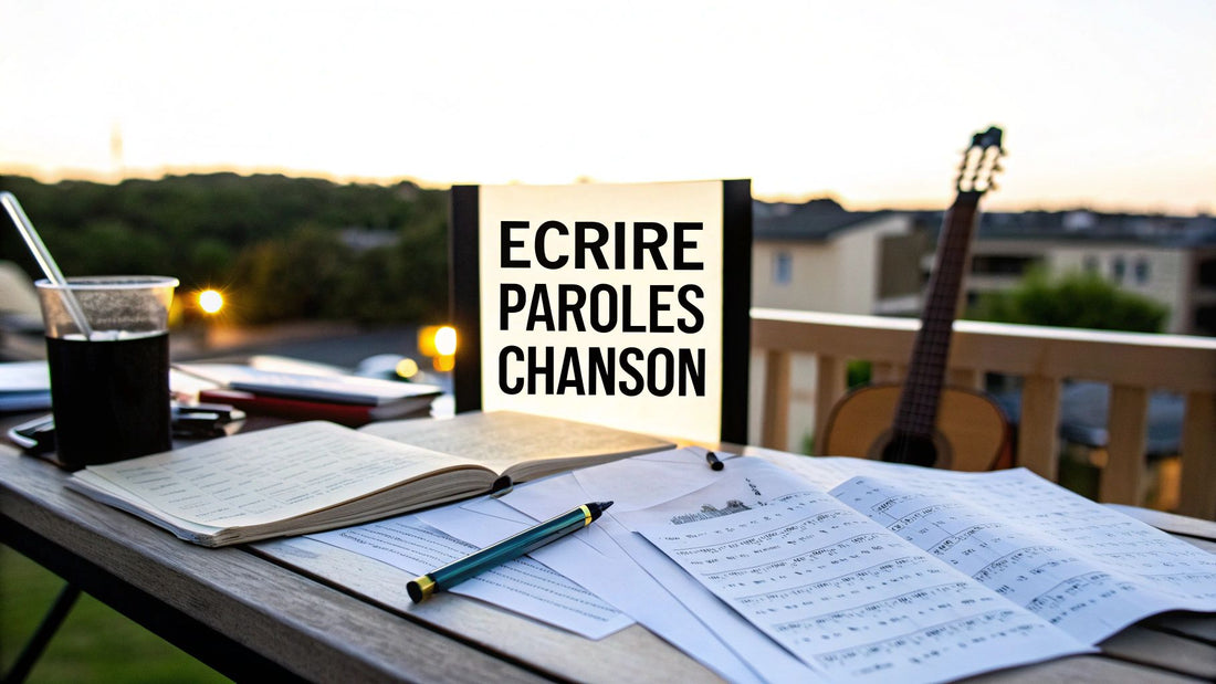 Comment Écrire les Paroles d'une Chanson : Le Guide pour Raconter Votre Histoire