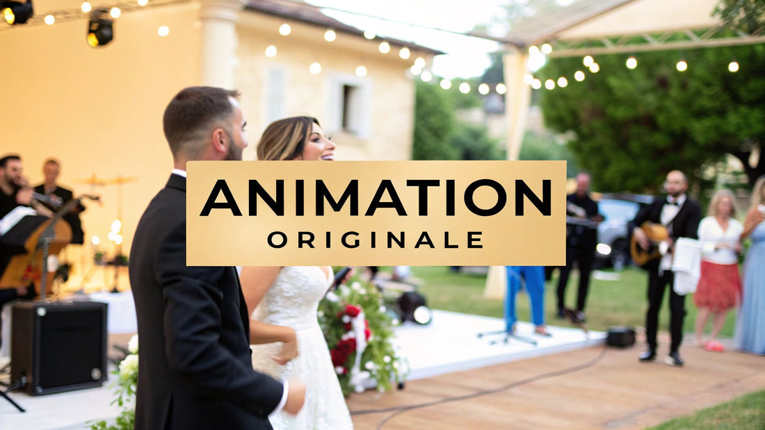 Animation Originale Mariage : Créez des Souvenirs Inoubliables
