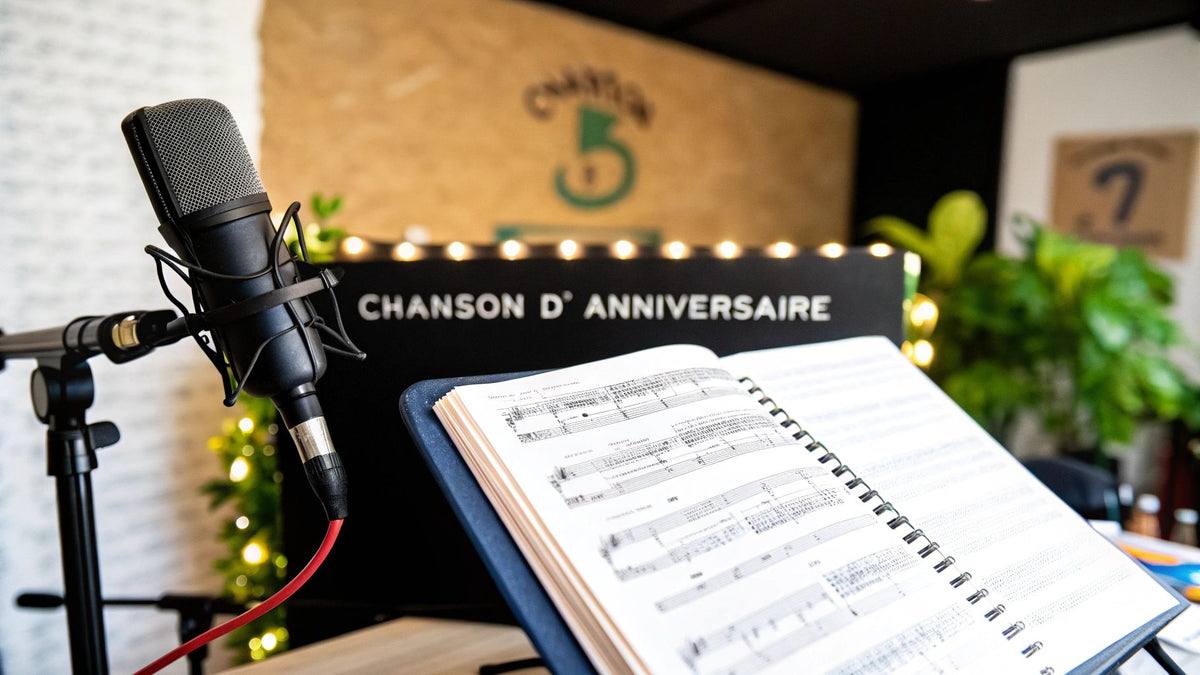 Faire une chanson pour un anniversaire : le guide pour un cadeau inoubliable