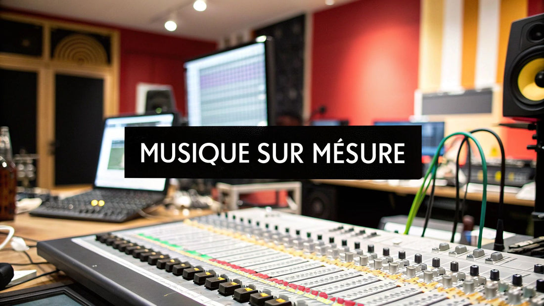 Créez votre musique sur mesure inoubliable