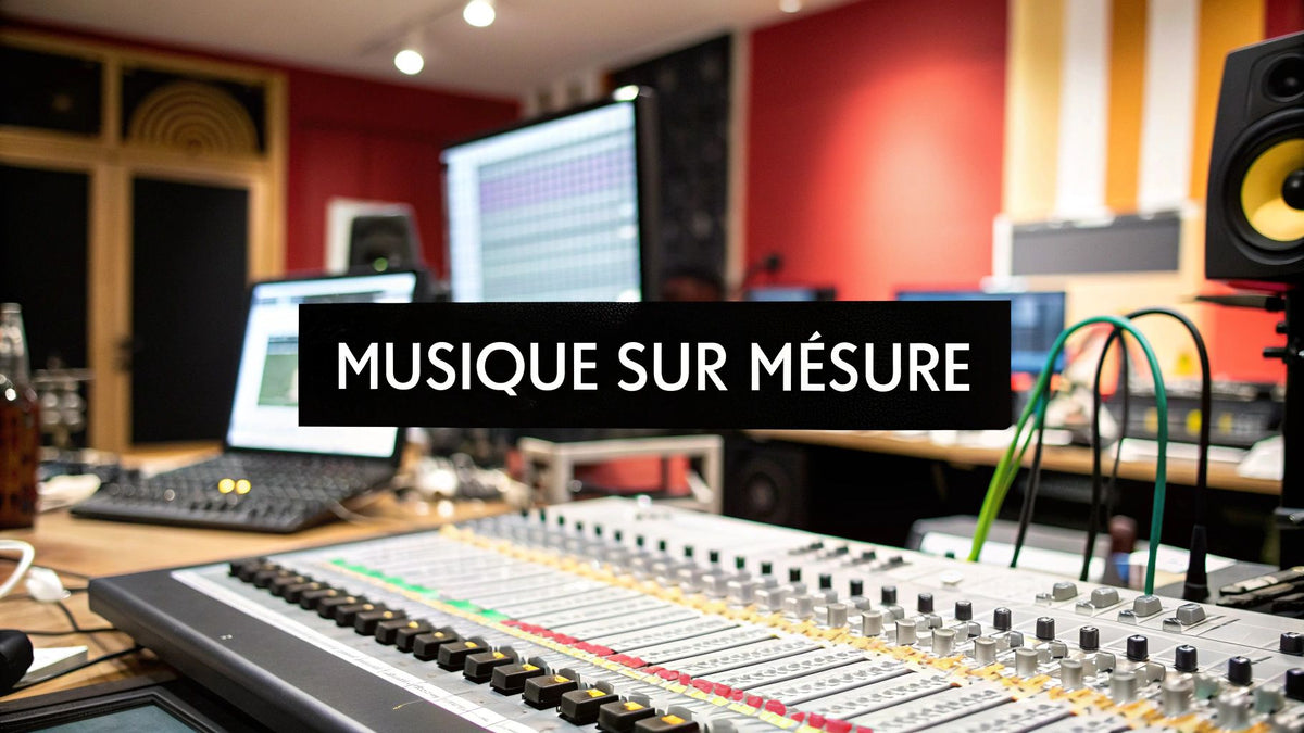 Créez votre musique sur mesure inoubliable