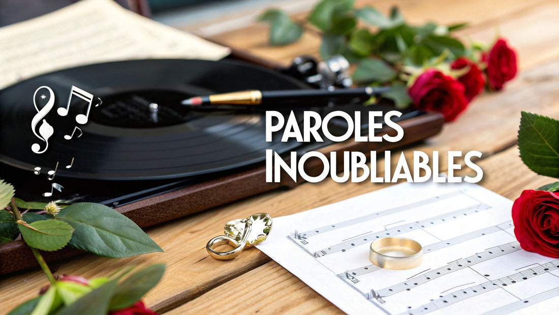7 Merveilleuses Paroles de Chansons pour un Mariage Inoubliable