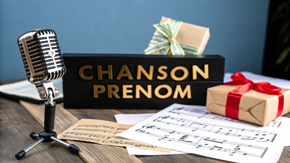 Offrir une chanson prénom personnalisé inoubliable