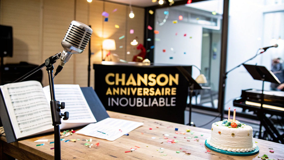 Créez votre chanson anniversaire personnalisée inoubliable