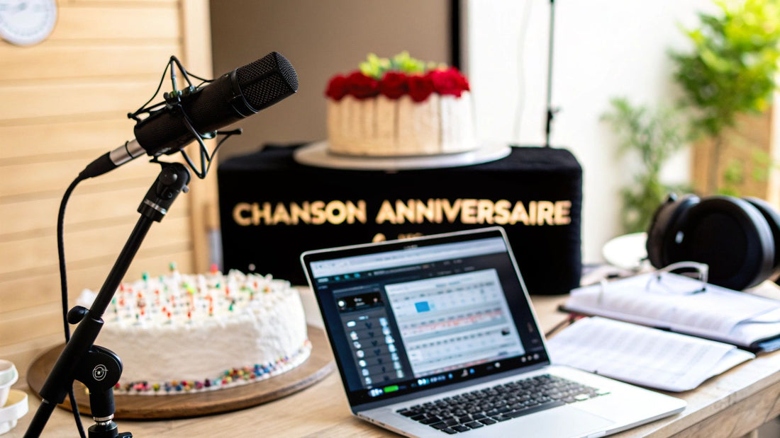 Créez une chanson d'anniversaire personnalisée et gratuite qui vient du cœur