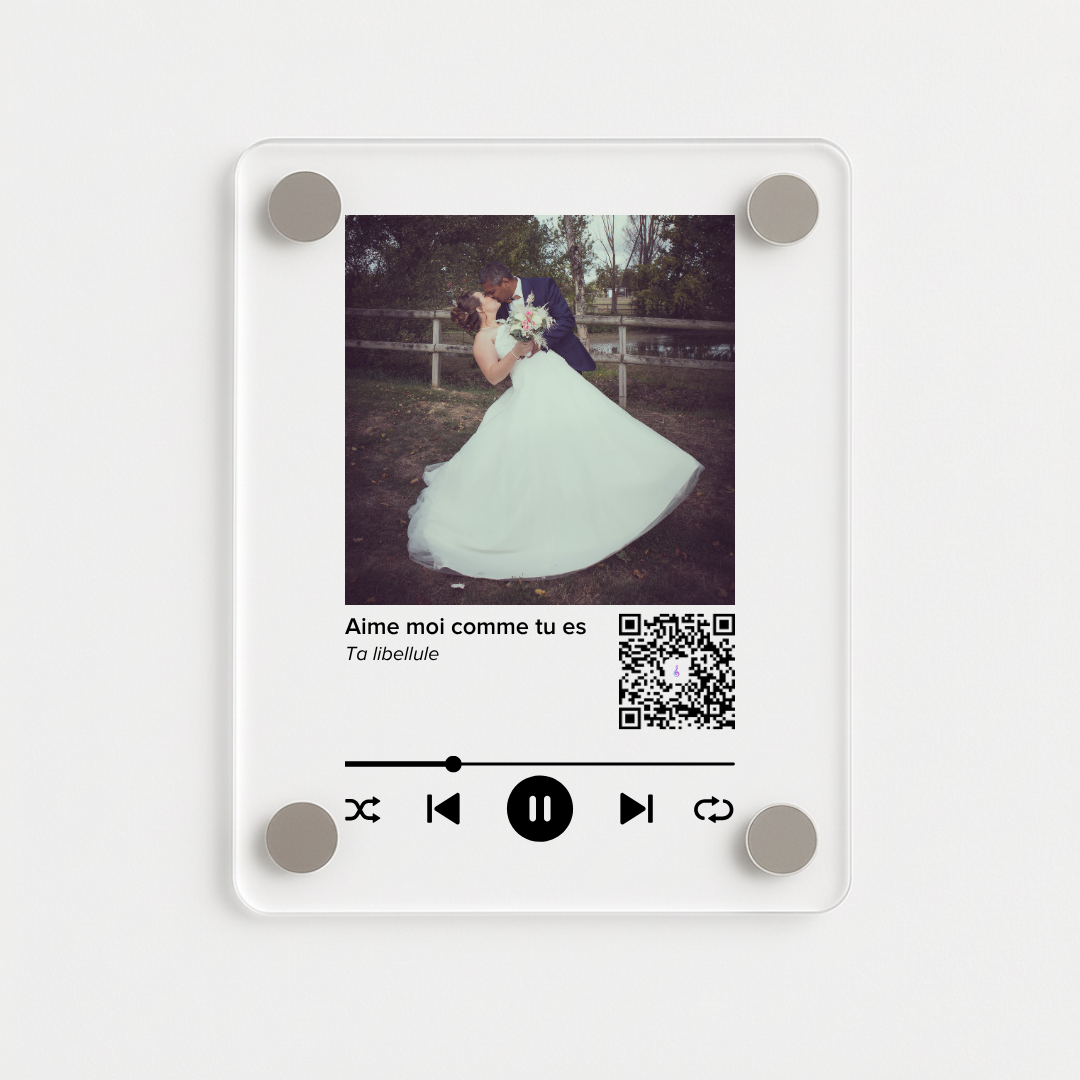 Song Plaque with QR Code