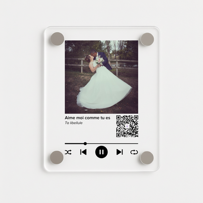 Song Plaque with QR Code
