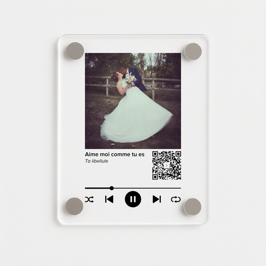 Song Plaque with QR Code