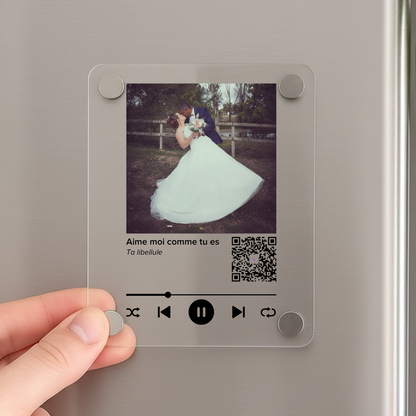 Song Plaque with QR Code