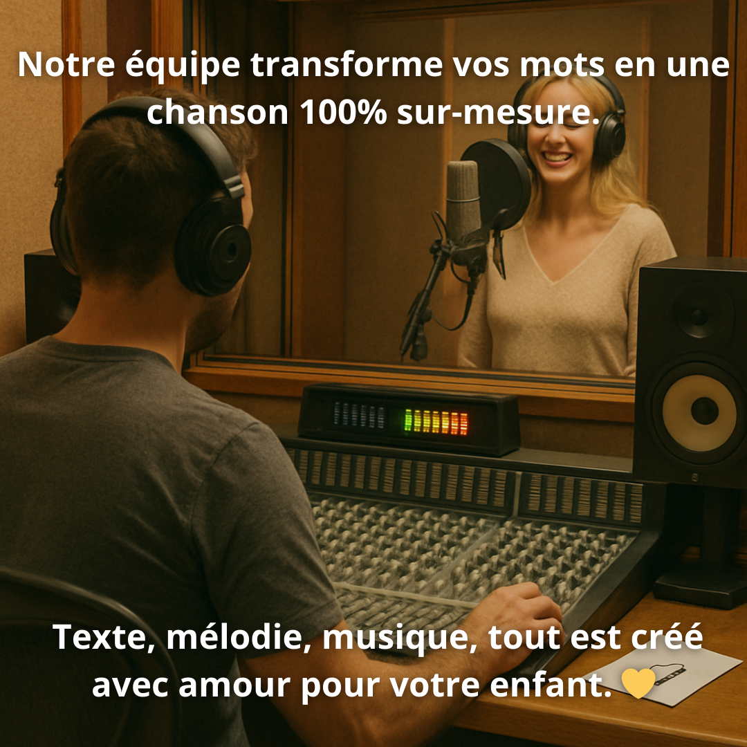 Chanson personnalisée pour enfant