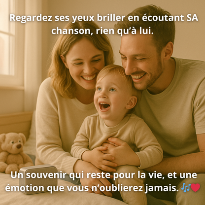 Chanson personnalisée pour enfant