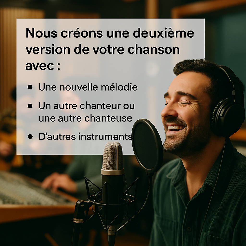 Deuxième version de votre chanson